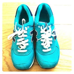 New Balance Blue Running Shoes